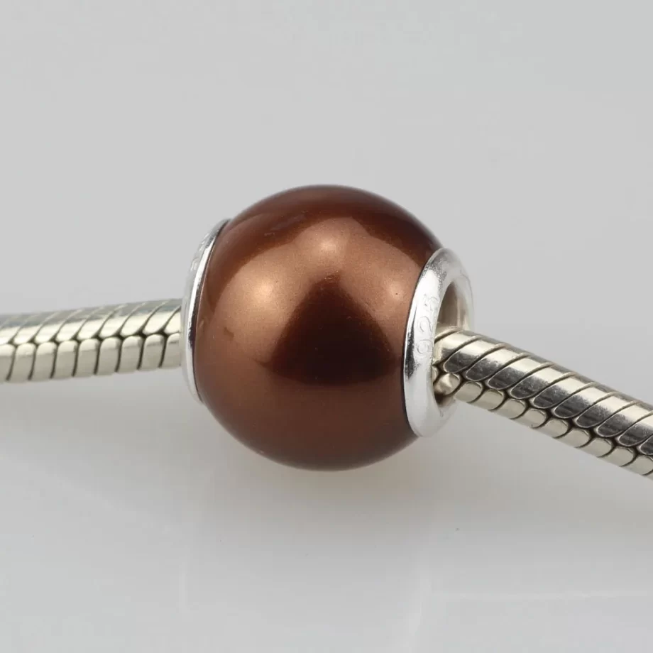 12-13mm freshwater pearl Big Round Shape Pearl Beads for Jewelry Making DIY Chain Necklace Large Hole Fit Pandora Bracelet